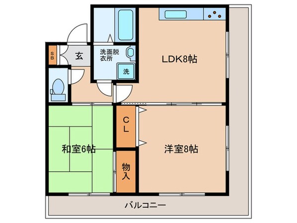 メゾンメイユールの物件間取画像